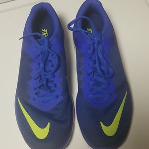 Nike Men Blue and Yellow